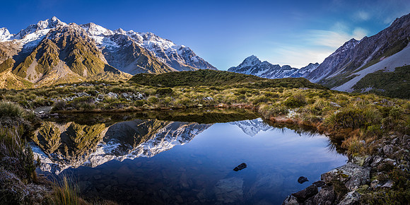 Mirrored Mt Cook
