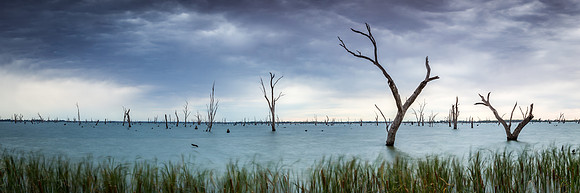 Cloudy Skies over Lake Mulwala