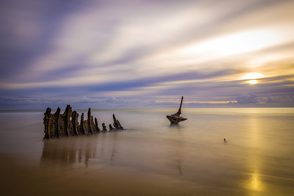Dicky Beach Shipwreck